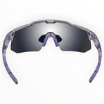 Griffin Clear / Purple Sunglasses with Silver Purple X-Mirror Lens 5