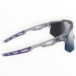 Griffin Clear / Purple Sunglasses with Silver Purple X-Mirror Lens 6