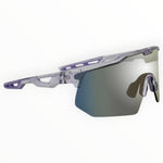Griffin Clear / Purple Sunglasses with Silver Purple X-Mirror Lens 2
