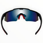 Griffin Black / Red Sunglasses with Red X-Mirror Lens 4