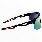 Griffin Black / Red Sunglasses with Red X-Mirror Lens 3