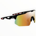 Griffin Black / Red Sunglasses with Red X-Mirror Lens 2