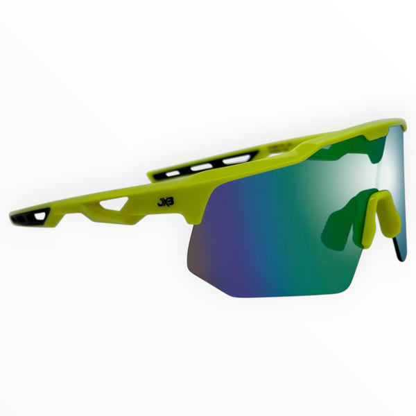 Griffin Yellow / Black Sunglasses with Yellow X-Mirror Lens