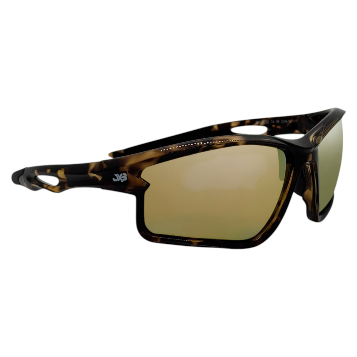 Iktomi Tortoise Sunglasses with Gold X-Mirror Lens