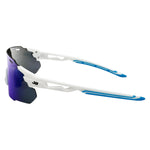 Shisa White / Sky Blue Sunglasses with Blue X-Mirror Lens 6
