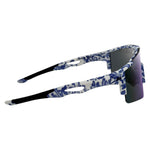 Selket Marbled Blue Sunglasses with Blue X-Mirror Lens 3