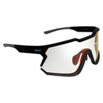 Twin Lens Nixie Black / Charcoal Sunglasses with Red X-Mirror Photochromic Lens and Silver X-Mirror Lens 8