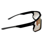 Twin Lens Nixie Black / Charcoal Sunglasses with Red X-Mirror Photochromic Lens and Silver X-Mirror Lens 7