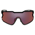 Twin Lens Nixie Black / Charcoal Sunglasses with Red X-Mirror Photochromic Lens and Silver X-Mirror Lens 2