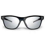 Centaur Black / Red Sunglasses with Silver X-Mirror Lens 2