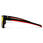 Centaur Black / Red Sunglasses with Red X-Mirror Lens 6