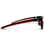 Centaur Black / Red Sunglasses with Red X-Mirror Lens 4