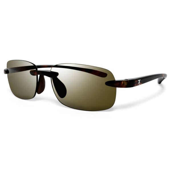 Circe Tortoise Sunglasses with Dark Smoke Lens