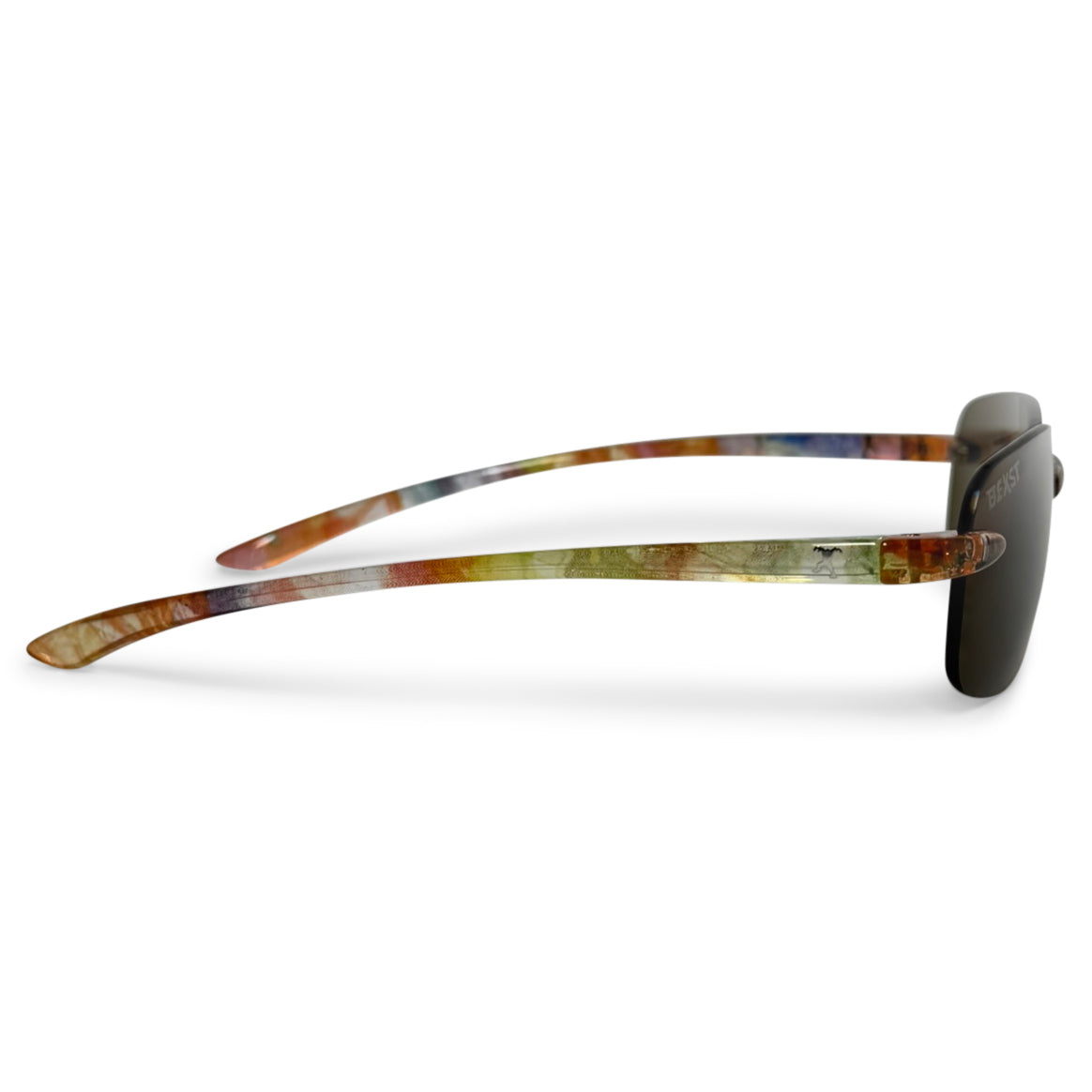 Circe Multi-Orange Sunglasses with Dark Smoke Lens