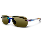 Circe Multi-Blue Sunglasses with Dark Smoke Lens