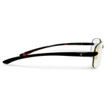 Circe Tortoise Sunglasses with Red X-Mirror Photochromic Lens 5