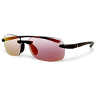 Circe Tortoise Sunglasses with Red X-Mirror Photochromic Lens
