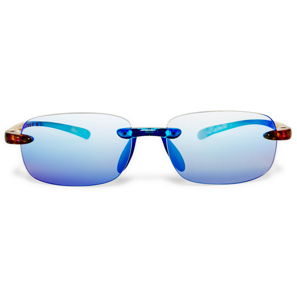 Circe Multi-Blue Sunglasses with Blue X-Mirror Photochromic Lens